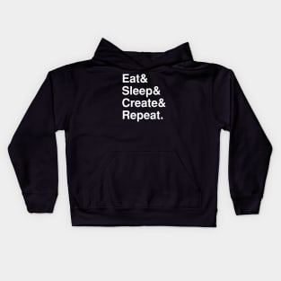 The Daily Routine Kids Hoodie